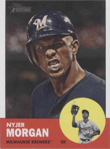 2012 Topps Heritage - Nyjer Morgan #137