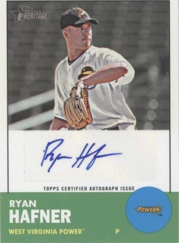 2012 Topps Heritage Minor League Edition - Ryan Hafner #ROA-RH