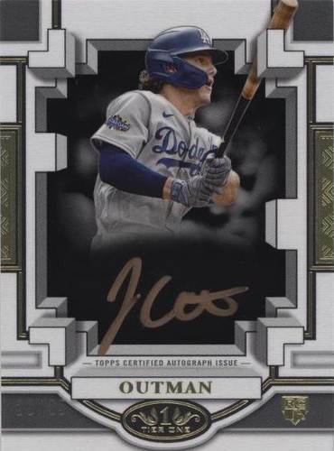 2023 Topps Tier One - James Outman #BOA-JO1