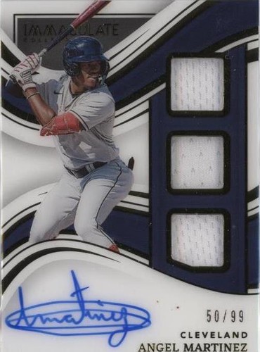 2023 Panini Immaculate Collection - Angel Martinez #PTS-AM