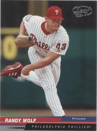 2005 Leaf - Randy Wolf #156