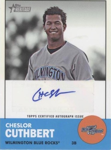 2012 Topps Heritage Minor League Edition - Cheslor Cuthbert #ROA-CC