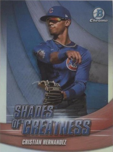 2022 Bowman Chrome - Cristian Hernandez #SG-19