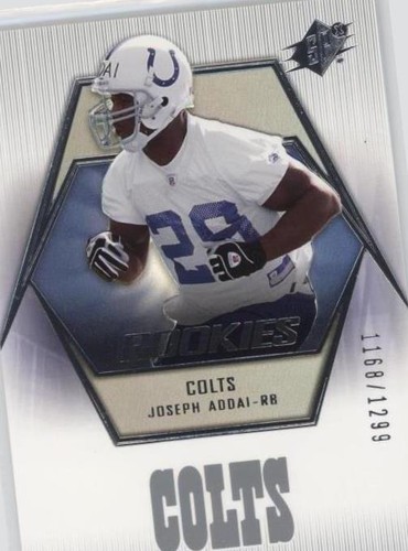 2006 SPx Joseph Addai #162