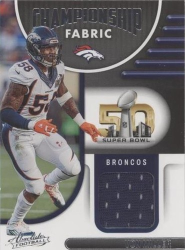 2022 Panini Absolute Von Miller #CF-10