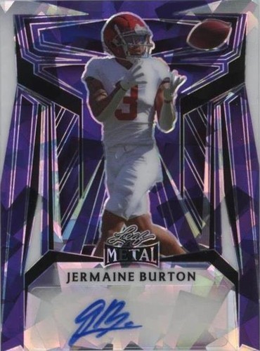 2023 Leaf Metal Jermaine Burton #BA-JB1
