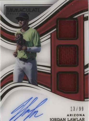 2023 Panini Immaculate Collection - Jordan Lawlar #PTS-JL
