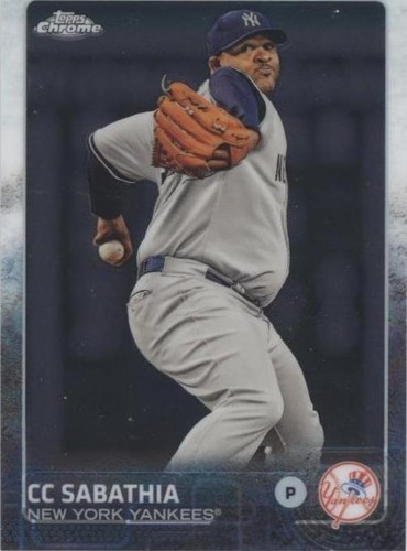 2015 Topps Chrome - C.C. Sabathia #143