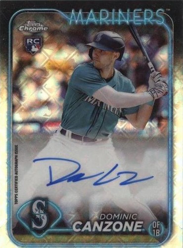 2024 Topps Chrome Logofractor Edition - Dominic Canzone #RCA-DCA