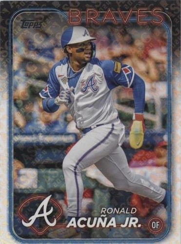 2024 Topps Museum Collection Ronald Acuna Jr. jumbo patch