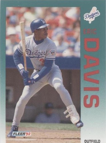 1992 Fleer Update - Eric Davis #U-90