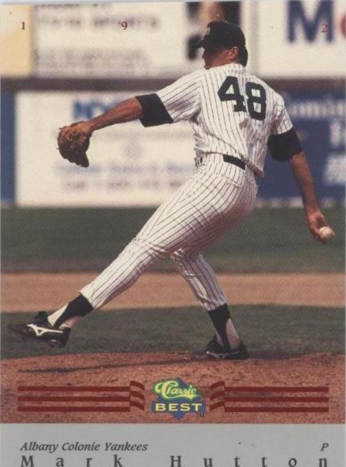 1992 Classic Best Minor League - Mark Hutton #BC2