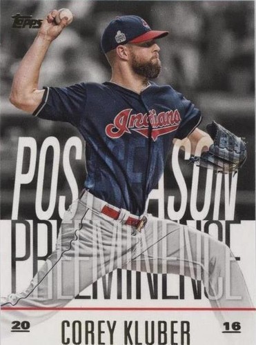 2018 Topps Update Series - Corey Kluber #PO-26