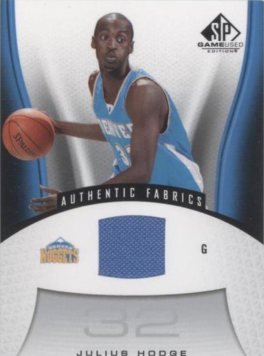 2006-07 SP Game Used Edition - Julius Hodge #121