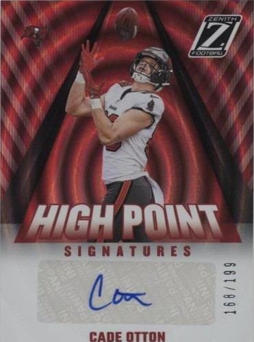2022 Panini Zenith Football - Cade Otton - Tampa Bay Buccaneers