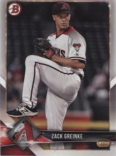 2018 Bowman - Zack Greinke #4