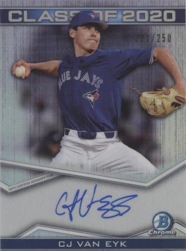 2020 Bowman Draft - CJ Van Eyk #C20A-CV