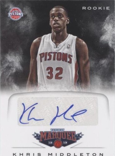 その他 Khris Middleton rc auto panini 🔥2012-13 Panini Contenders Khris Middleton Rookie Auto #237