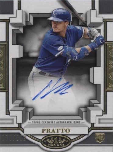 2023 Topps Tier One - Nick Pratto #BOA-NP1