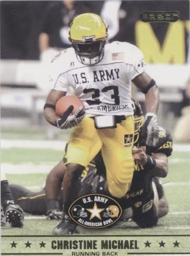 2009 Razor U.S. Army All-American Bowl Christine Michael #38