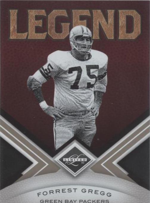 2010 Panini Limited Forrest Gregg #122