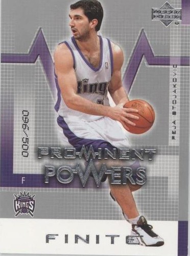 2003-04 Upper Deck Finite - Peja Stojakovic #319