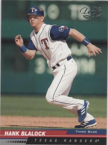 2005 Leaf - Hank Blalock #192