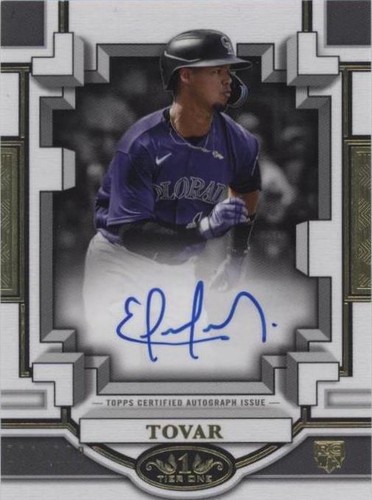 2023 Topps Tier One - Ezequiel Tovar #BOA-ET2