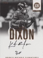 2016 Panini Encased Kenneth Dixon #RNI-KX