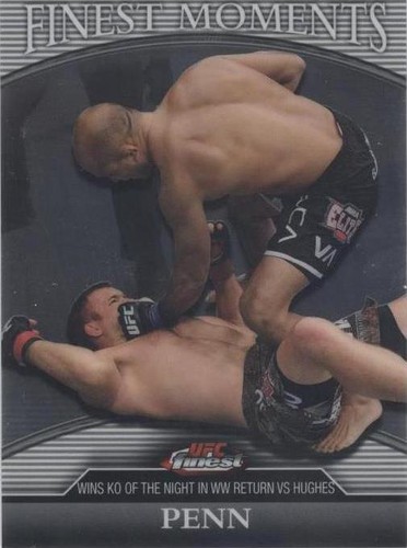 2011 Topps Finest UFC - B.J. Penn #FM-BJP