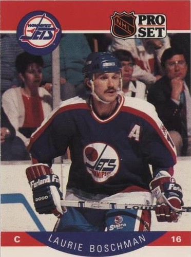 1990-91 Pro Set - Laurie Boschman #324