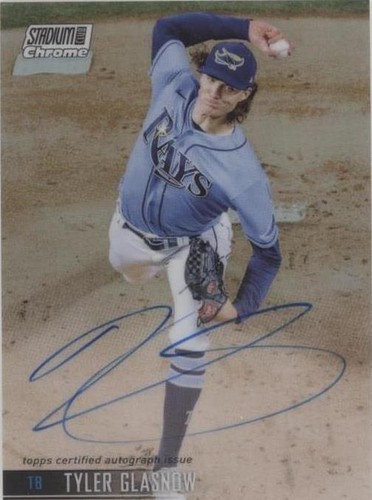 2021 Topps Stadium Club Chrome - Tyler Glasnow #SCCAV-TG