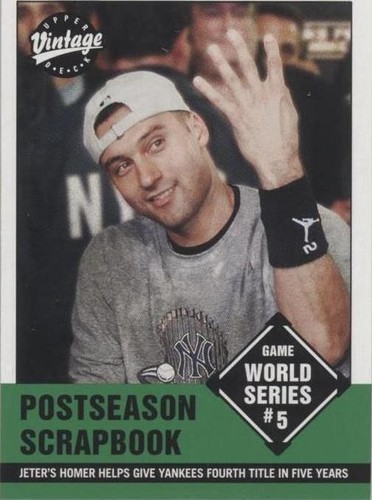 2001 Upper Deck Vintage - Derek Jeter #389