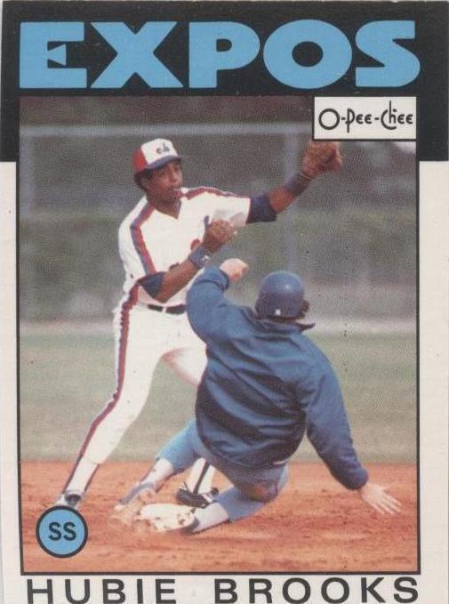O-Pee-Chee 1986 - Hubie Brooks #308