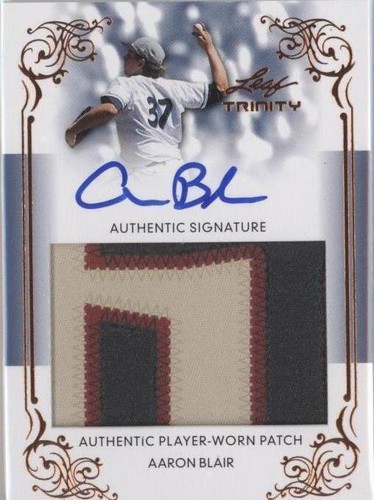 2013 Leaf Trinity - Aaron Blair #DTP-AB1