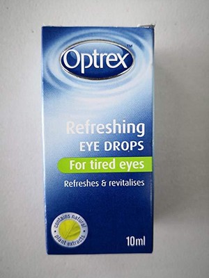 Optrex Eye Drops 10ml Soothes, cools and refreshes tired and sore eyed