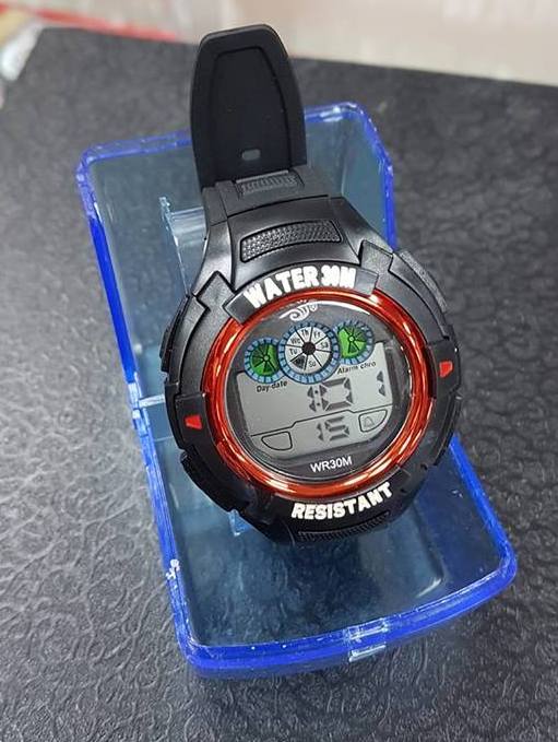 Orologio Sportivo Subacqueo 30mt Sveglia Datario Cronometro Digitale Unisex lac