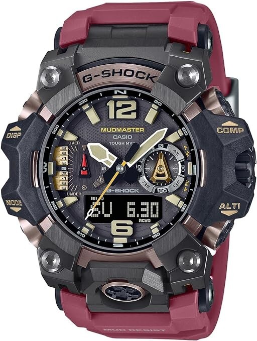 Pre-owned Casio Gwg-b1000-1a4jf Master Of Mudmaster Watch Limited-production Triple Sensor