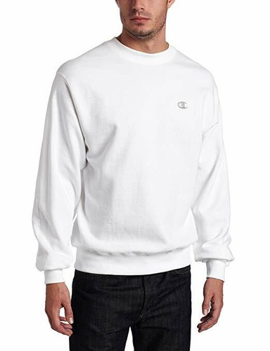 Мужской пуловер Champion Eco Fleece Crew Sweatshirt, белый CS2465-045