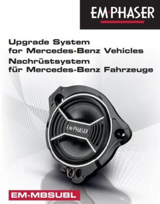 Emphaser EM-MBSUBL Plug & Play Subwoofer per Mercedes Benz Classe C A205