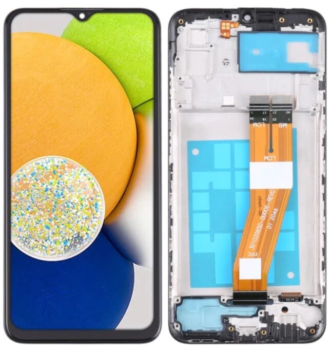 Original Lcd Und Touch, Ersatzbildschirm FÃ¼R Samsung A03 Sm-A035f