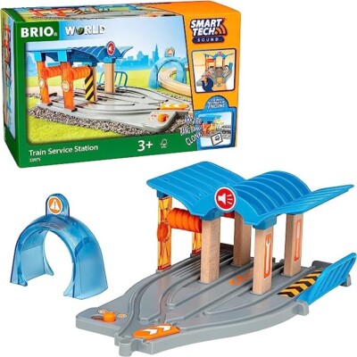 New in the box BRIO 33975 Smart Tech Sound Train Service Station