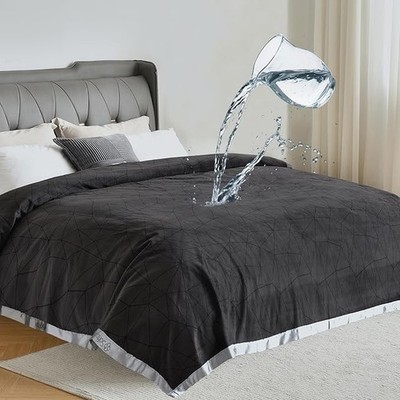 Softan wasserdichte Deckenhülle 229 x 229 cm für Babys, Erwachsene, Hunde, Katze
