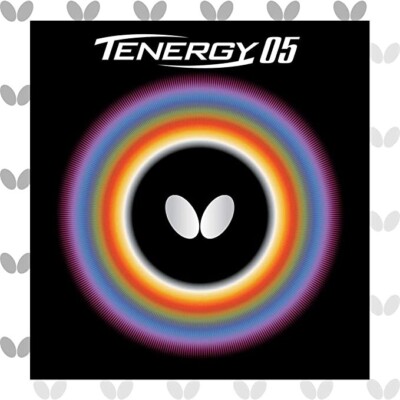 Butterfly Tenergy 05 2.1mm BLACK table tennis rubber made in Japan