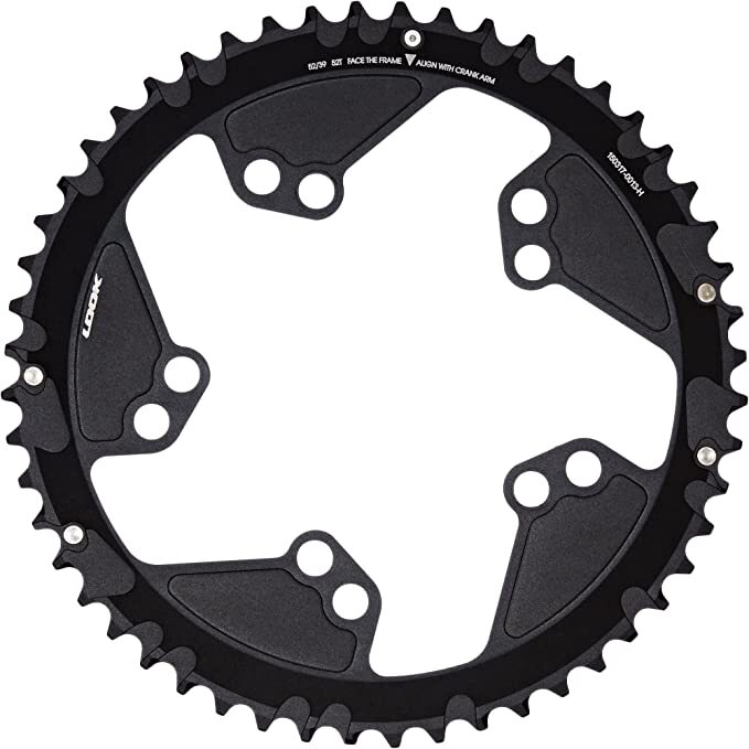 LOOK CHAINRING ZED 2 130MM 53T BCD130 10/11 SPEED NEW 00003299