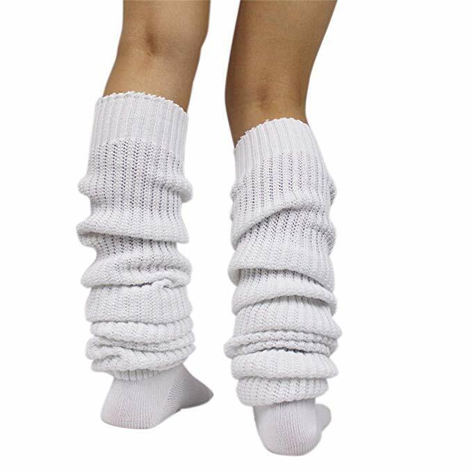 Women Girls Japanese Soft Bubble Leg Stockings