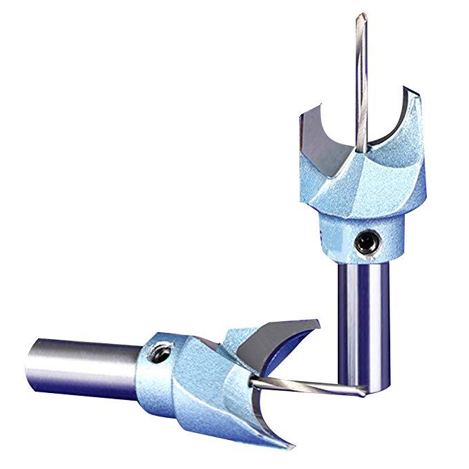 6Pcs Ball Beads Drill Bit Mark Set Wooden Milling Cutter Tool 6-16mm Woodworking