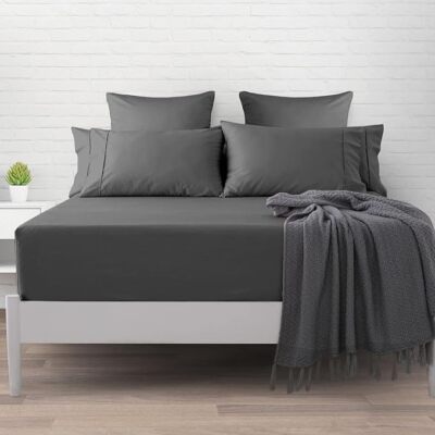 Full Fitted Sheet 16  Extra Deep Pocket Elastic Bed Sheets Twin Full King Queen