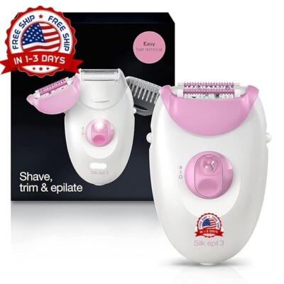 Depilador Eléctrico Compacto Práctico Vello Facial Corporal Zona Depiladora New