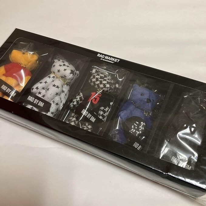the GazettE ベアキー ベアーキーホルダー RAD MARKET the GazettE Bear Keyring Box Set 15th Anniversary RAD MARKET
